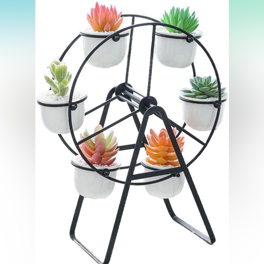 Ferris wheel plant stand - Picture 2 of 3